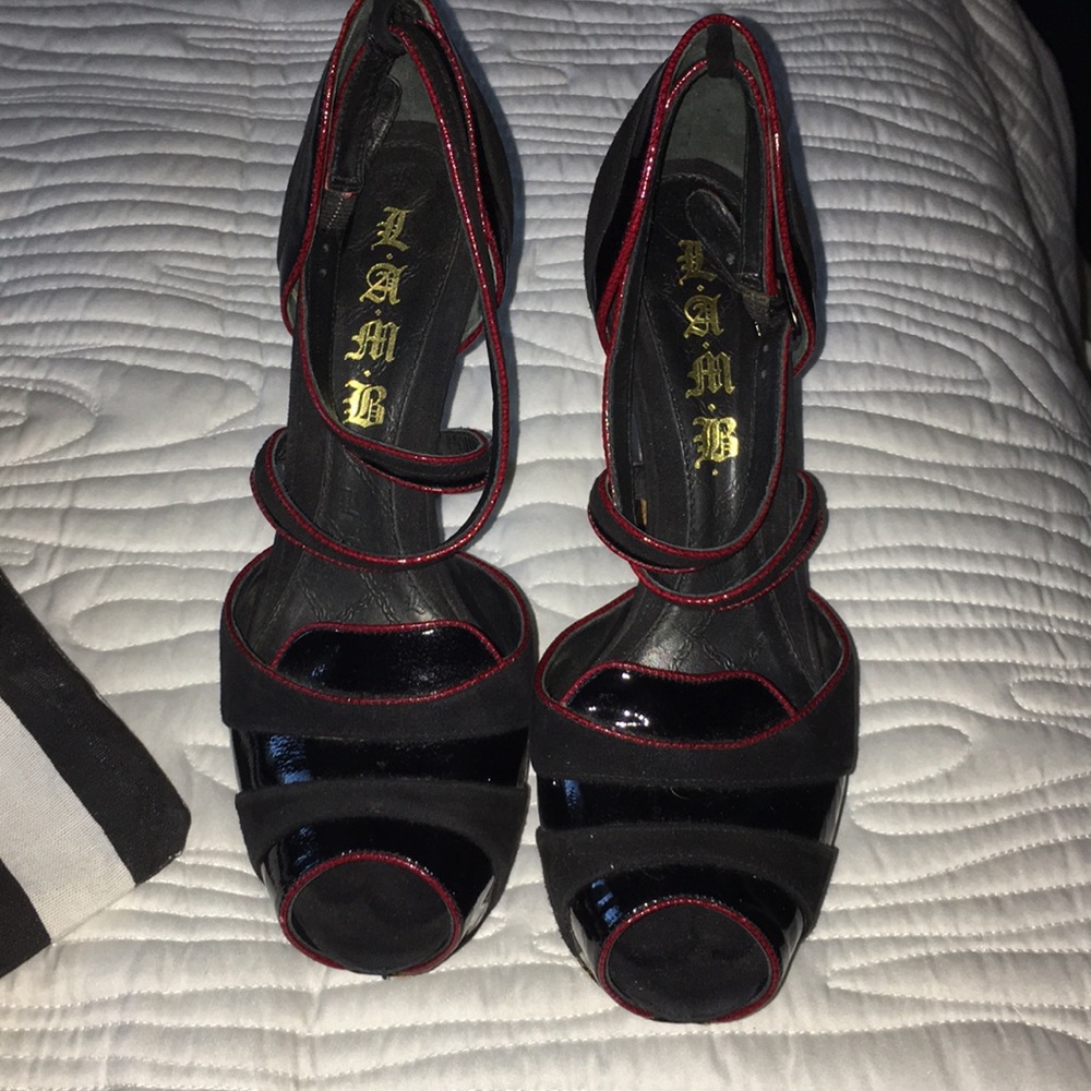 LAMB STILETTOS - Picture 2 of 7